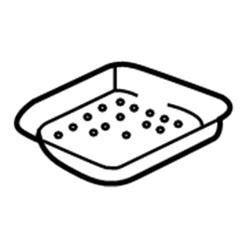 55115651 Mopar Mat Console Cup Holder Illustration 1 of 1
