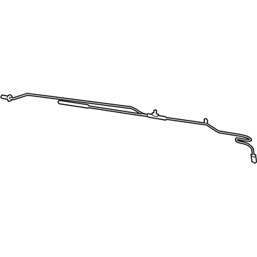 68293254AA Mopar Windshield Washer Hose Illustration 1 of 1