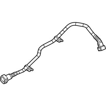 Jeep Wagoneer L Crankcase Breather Hose - 68462941AC