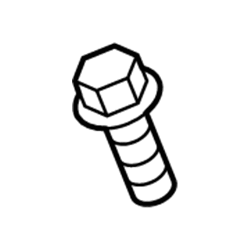 6509519AA Mopar Hexagon Flange Head Screw Illustration 1 of 1