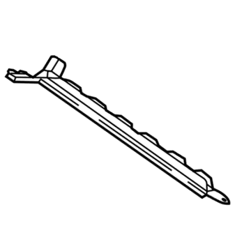 68251847AB Mopar Radiator Upper Seal Illustration 1 of 1