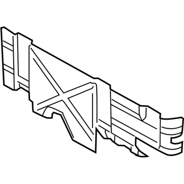 52013197AA Mopar Fuel Tank Heat Shield Illustration 1 of 1