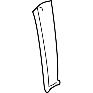 1HD07NCVAA Mopar D Pillar Panel Illustration 1 of 1