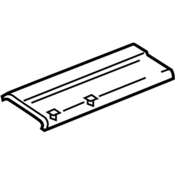 Mopar TW32TL2AD Scuff Panel TW32TL2AD Mopar Scuff Panel Illustration 1 of 1