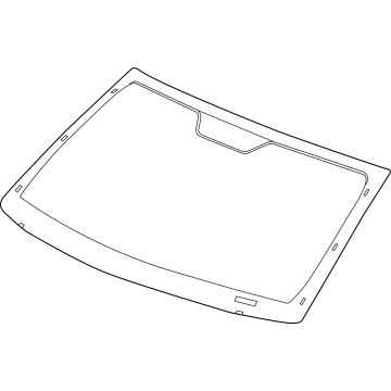 Jeep Grand Cherokee L Windshield - 68378351AE