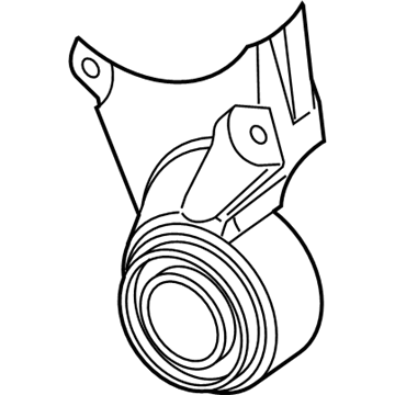 68444245AA Mopar Cover-Fan Illustration 1 of 1