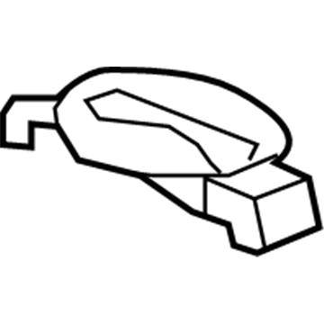 XS20ESGAE Mopar Console Shifter Bezel Illustration 1 of 1