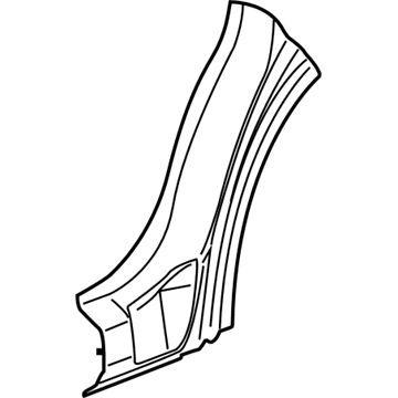 4389570AC Mopar Body Side Aperture Reinforcement Illustration 1 of 1