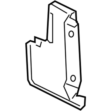 4724484AE Mopar Radiator Closure Panel Illustration 1 of 1