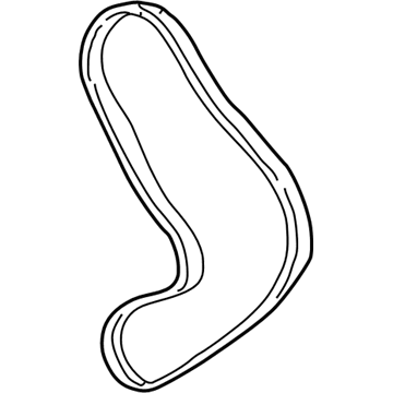 4621844 Mopar Timing Belt Illustration 1 of 1