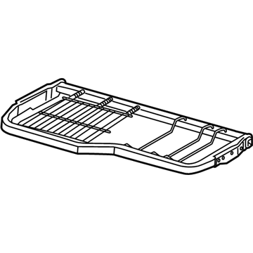 68272036AC Mopar Frame-Rear Seat Cushion Illustration 1 of 1