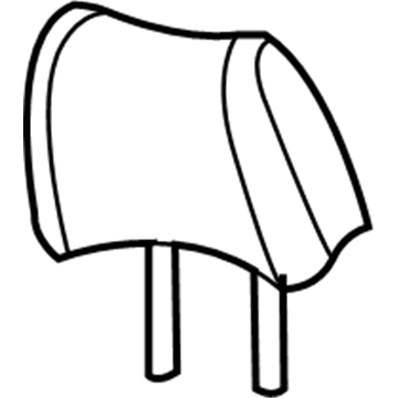 WK271T5AA Mopar Front Headrest Illustration 1 of 1