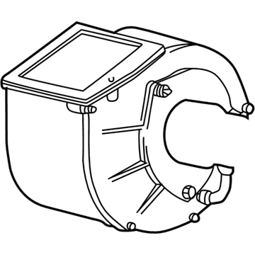 55036537 Mopar Housing-Air RECIRCULATING Illustration 1 of 1