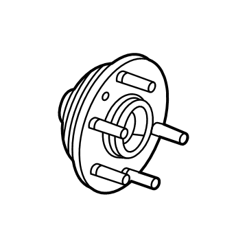 2025 Jeep Grand Wagoneer Wheel Hub - 68422141AA