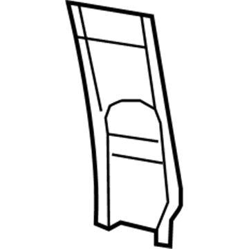 1ED22DX9AA Mopar C Pillar Panel Illustration 1 of 1
