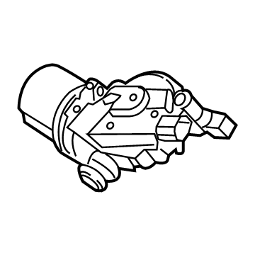 2025 Chrysler Pacifica Wiper Motor - 68316735AA