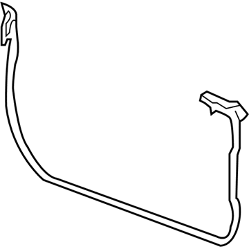 2014 Chrysler 200 Door Seal - 5076134AG