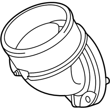 68229381AA Mopar Elbow-Air Intake Illustration 1 of 1