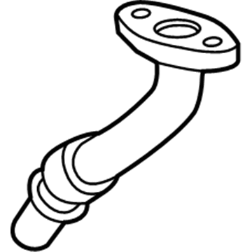 68493548AA Mopar Turbo Oil Drain Tube Illustration 1 of 1