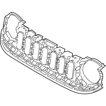 Jeep Renegade Grille - 6VN04LXHAA