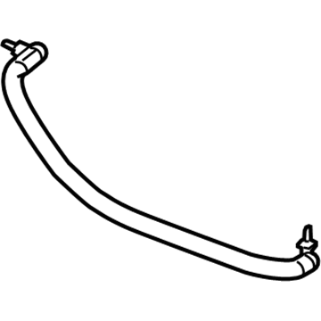 5058943AG Mopar Hose-COOLANT Bottle Return Illustration 1 of 1