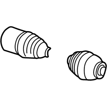 Dodge Ram 1500 CV Boot - 5072390AB