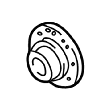 52070389AA Mopar Driveshaft Yoke Flange Illustration 1 of 1