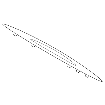 4805410AC Mopar High Mounted Stop Lamp Illustration 1 of 1