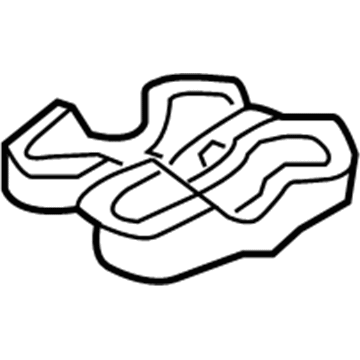 6036041AA Mopar Nut-HEXAGON Locking Illustration 1 of 1