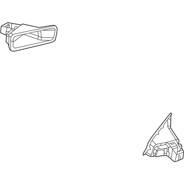 68259696AD Mopar License Plate Lamp Illustration 1 of 1
