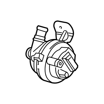 Jeep Wrangler Water Pump - 68282197AB