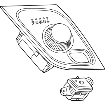68709971AA Mopar Transmission Shifter Illustration 1 of 1