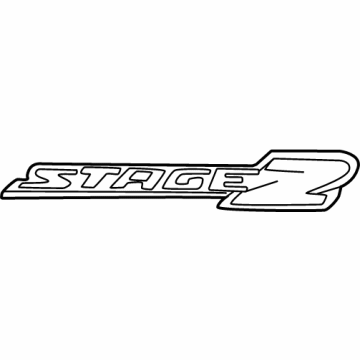 Dodge Charger Daytona Emblem - 68671915AA