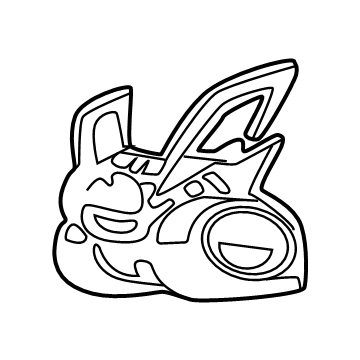 Dodge Charger Daytona Emblem - 68592810AB