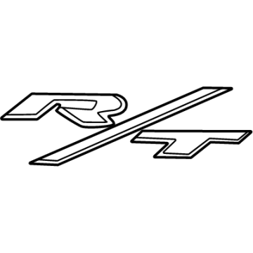 Dodge Charger Daytona Emblem - 68593162AC