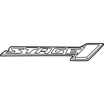 Dodge Charger Daytona Emblem - 68671914AA