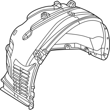 Dodge Charger Daytona Wheelhouse - 68585989AE