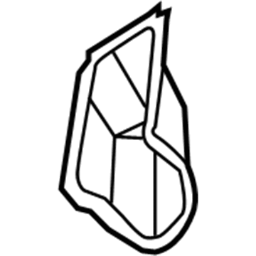 5067141AA Mopar Cover-Fuel Filler Tube Illustration 1 of 1