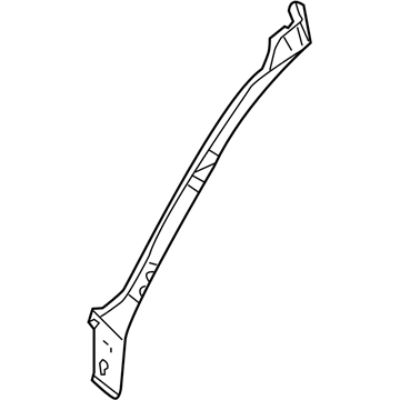5027050AC Mopar Liftgate Opening Trough Illustration 1 of 1