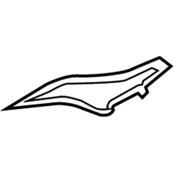 5027058AF Mopar Plate-Quarter Inner Illustration 1 of 1