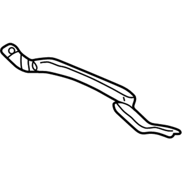 Mopar 53032419AA Bracket-Resonator 53032419AA Mopar Bracket-Resonator Illustration 1 of 1