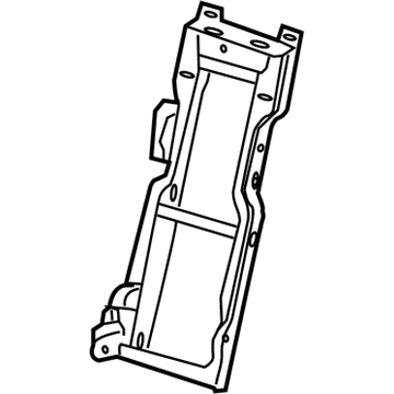 Mopar 68042311AA Rear Seat Back Frame 68042311AA Mopar Rear Seat Back Frame Illustration 1 of 1