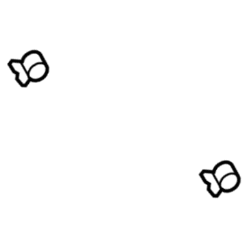 Ram 2500 Windshield Washer Nozzle - 4805742AC