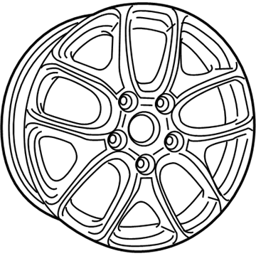 2025 Chrysler Pacifica Spare Wheel - 5ZA29GSAAB