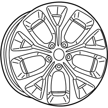Mopar Spare Wheel - 5RJ491STAB