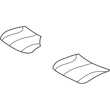 1AE881DVAA Mopar Front Seat Cushion Passenger Cover Illustration 1 of 1