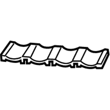 1QY761X9AA Mopar Instrument Panel Mat Illustration 1 of 1