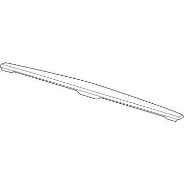 Mopar 68579134AA SPOILER-TAILGATE 68579134AA Mopar SPOILER-TAILGATE Illustration 1 of 1