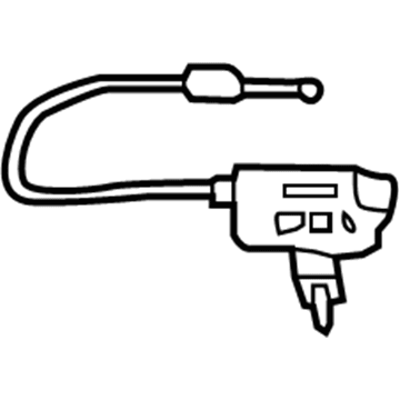 68257542AA Mopar Cable-Hood Catch Secondary Illustration 1 of 1