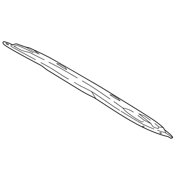 68244280AA Mopar Hood Silencer Illustration 1 of 1